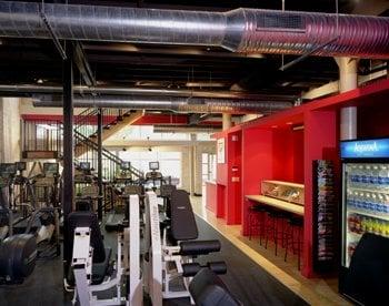 Complete circuit under exposed ducts and 75 year old wooden beams.