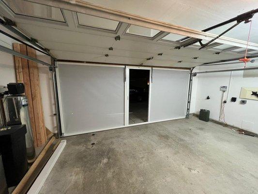 LifeStyle heavy-duty garage screen door installation