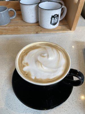 Large honey lavender latte