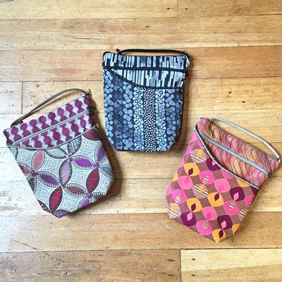 Yazdi feautres a variety of stylish and practical purses and bags -- featured here are select styles from Maruca-- handmade in the USA