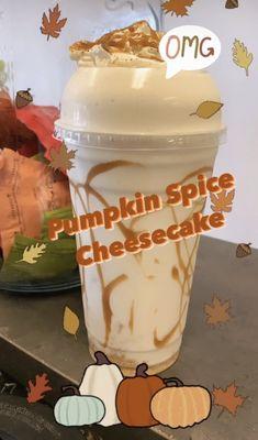 Pumpkin spice cheesecake