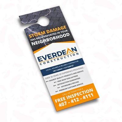 Boost your marketing efforts with custom door hangers from REDBiRD PRINTING. Featuring durable waterproof paper, vibrant full...