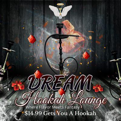 Savor the moment at Dream Hookah Lounge! Step into our vibrant oasis and enjoy an array of shisha flavors, refreshing beverages,