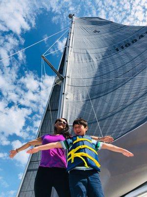 learn how to sail!