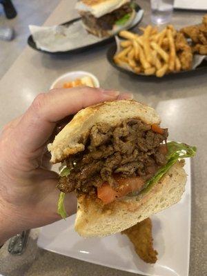 Bulgogi sandwich