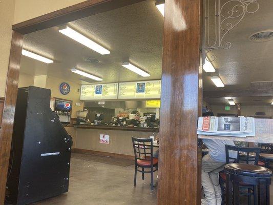 Counter inside to Order Your Meal !