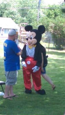 That's a big mouse.