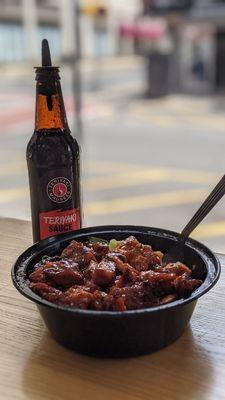 Spicy Chicken Bowl all veggies