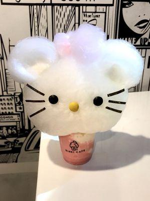 Hello Kitty Cotton Candy Ice Cream