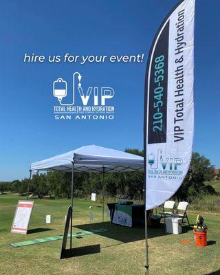 Contact us to hire VIP Total Health for your event!