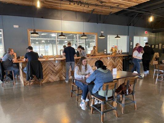 Second floor taproom