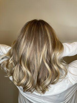 Highlights and balayage