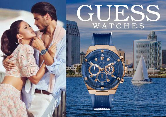 Embellish your lifestyle with Guess watches. Now in-stock!