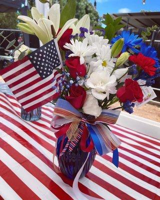 4th of July arrangement