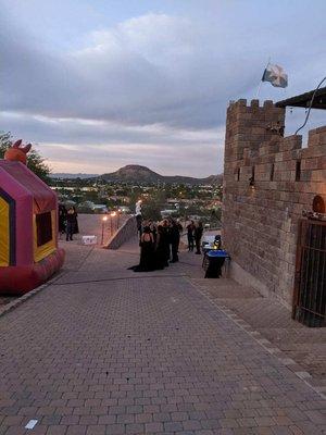 Room for a jumping castle to keep the Littles occupied while YOUR dreams come true