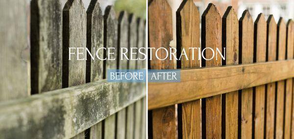 fence restoration, power washing | Renew Crew Atlanta 404-541-2739