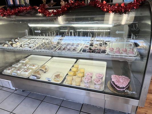 Assorted Mexican desserts and cake pops