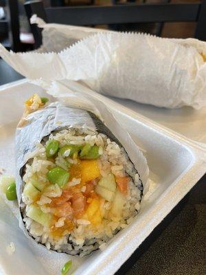 Sp36. Salmon Obsession Burrito