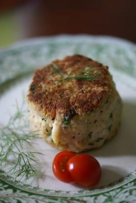 crab cakes - cooked at home