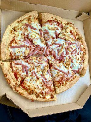 Pizza, Chicken, Ham