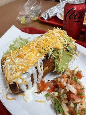 Chicken Chimichanga