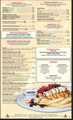 Menu Page 4