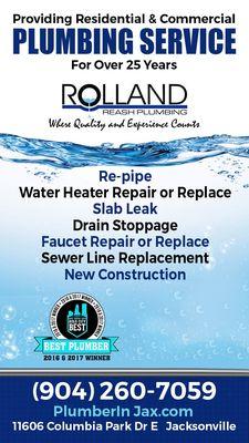 Rolland Reash Plumbing