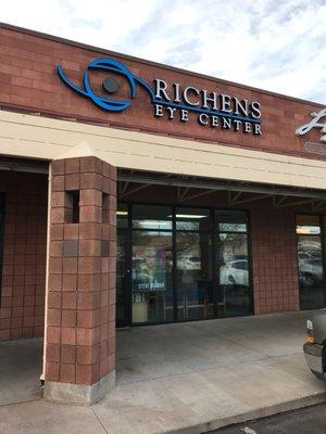 Richens Eye Center Sunset location in the Lin's Shopping Center off Sunset Blvd. Full optical shoppe.