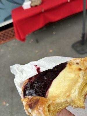 Berry and Cheese Danish