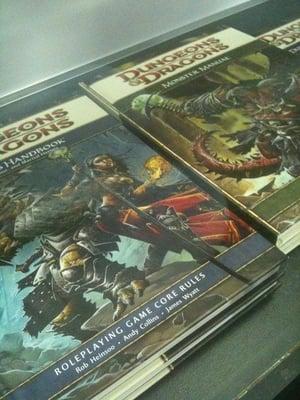 4th Edition D&D books