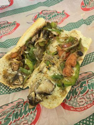 Grilled veggies sub