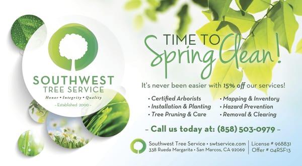 Spring Cleaning Offer!