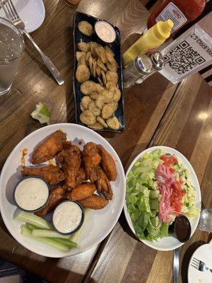 Deep fried pickles for the win.