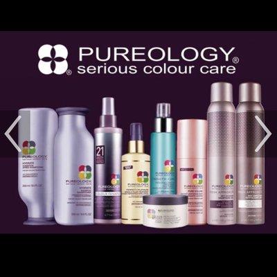 We carry only the best lines on the market! Pureology, It's a ten & Moroccan oil