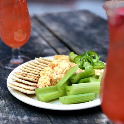 Pimento Cheese with Rum Punch