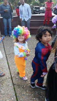 Dress up for Fall Festival Parade, preschoolers