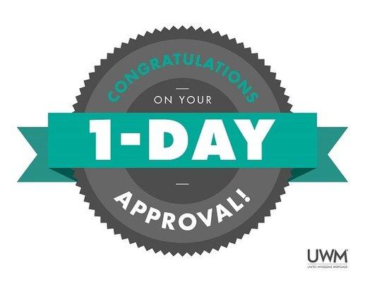 Quick approvals make everyone happy!