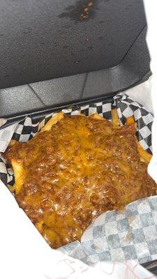 Chili Cheese Fries (comes with no beans!!!)