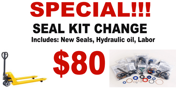 SEAL KIT CHANGE SPECIAL! $80