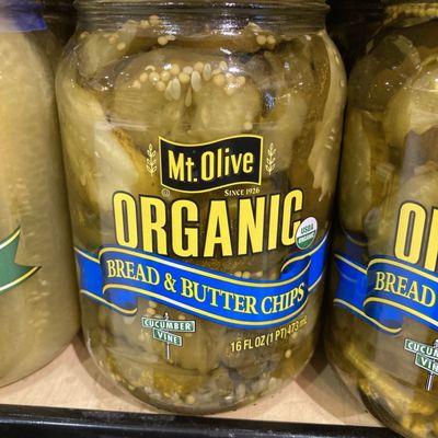 Mt.Olive Bread & Butter Chip Pickles