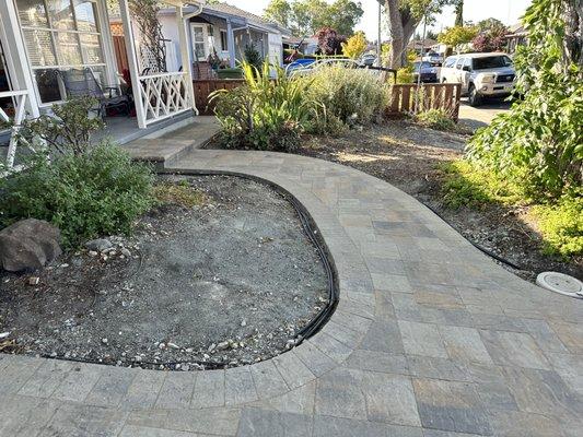 paved walkway