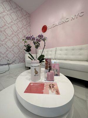 Happy Valentine's Day! Spread our love, visit our pink salon to get a raffle ticket and have a chance to win free sugaring