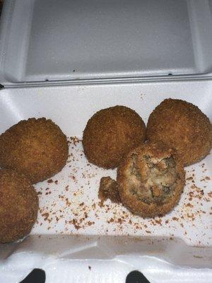 Pepper Jack Boudin Balls