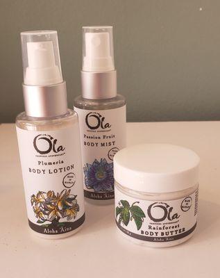 OLA body products