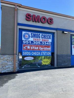 Star certified Smog station