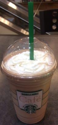 Not very impressed with my strawberry & Creme frap. It tasted totally watered down.