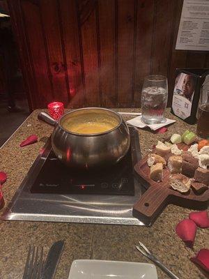 Wisconsin Cheddar Fondue