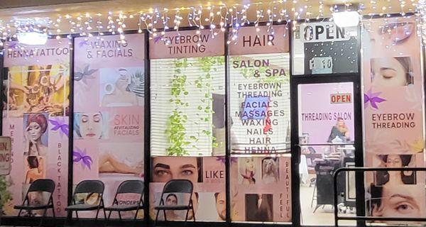 Threading Salon Front @ New Year's Party 2023