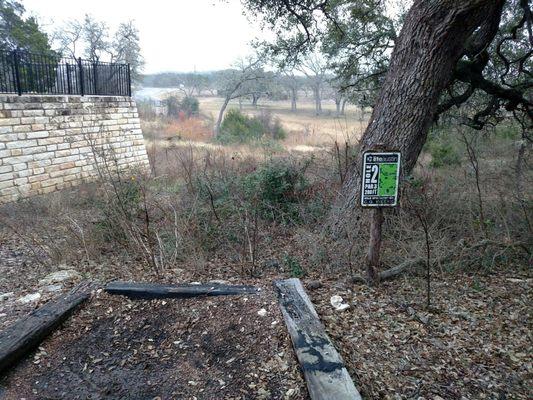 #2 Walk this hole, PRIOR to throwing. #RattlesnakeCreek #WaterCrossing #NeckHighGrass #knowyourThrow