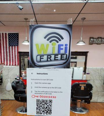 Great haircut and free wifi